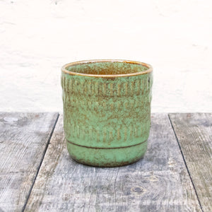 Dente Plant Pot (Pink & Green)