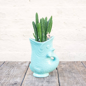 Fish Planter (Shades of Blue)