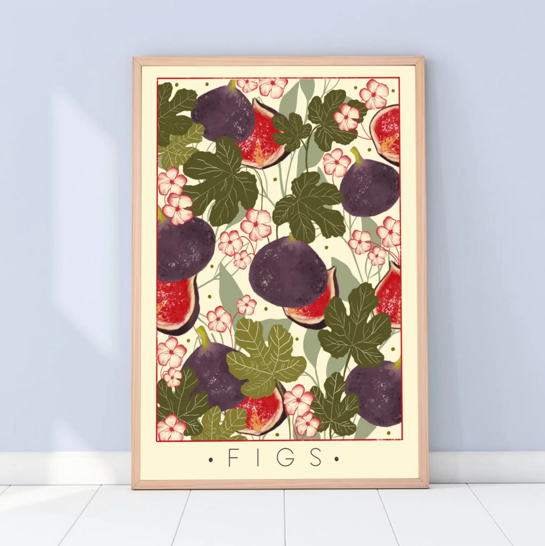 Figs A4 Art Print