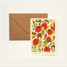 Load image into Gallery viewer, Tomatoes Print A6 Greeting Card
